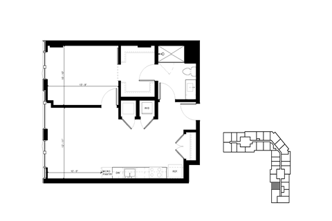 1 Bedroom 1S 02A Vespr